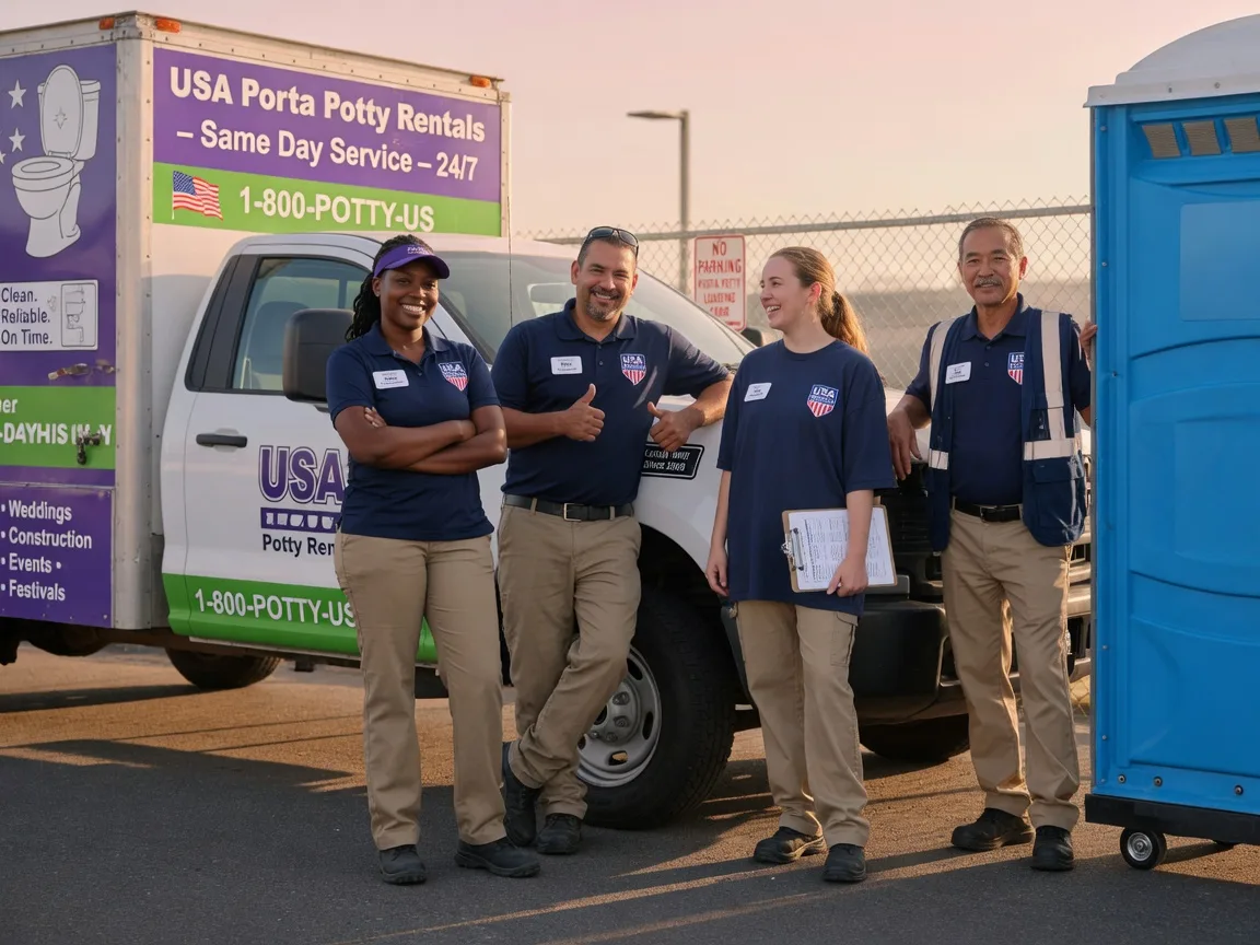 Porta Potty Rental company in Cuyahoga Falls, OH