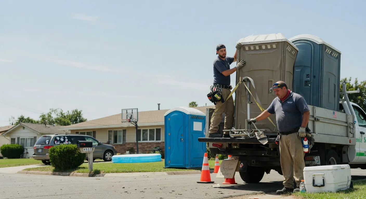 Porta Potty Rental in Cuyahoga Falls, OH near me