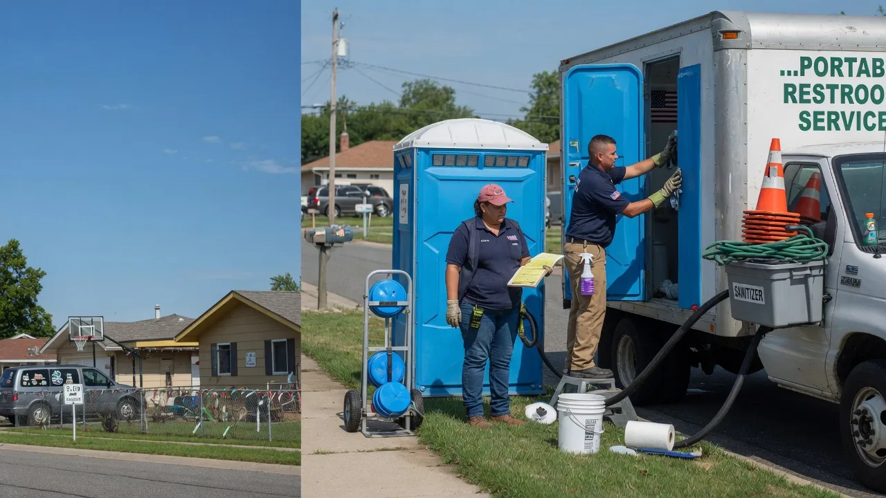 Portable Toilet Rental in Cuyahoga Falls, OH near me